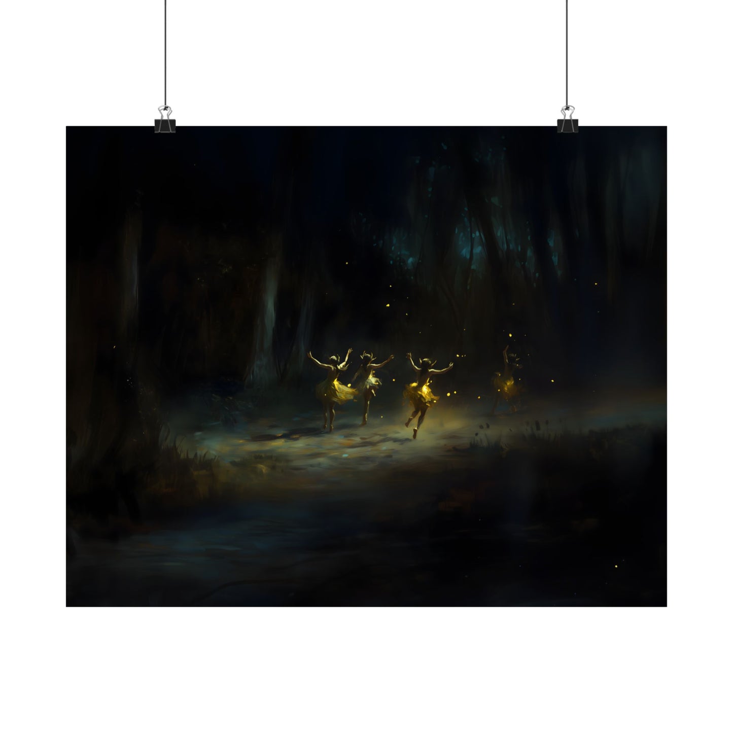 Fairies Forest Art Print