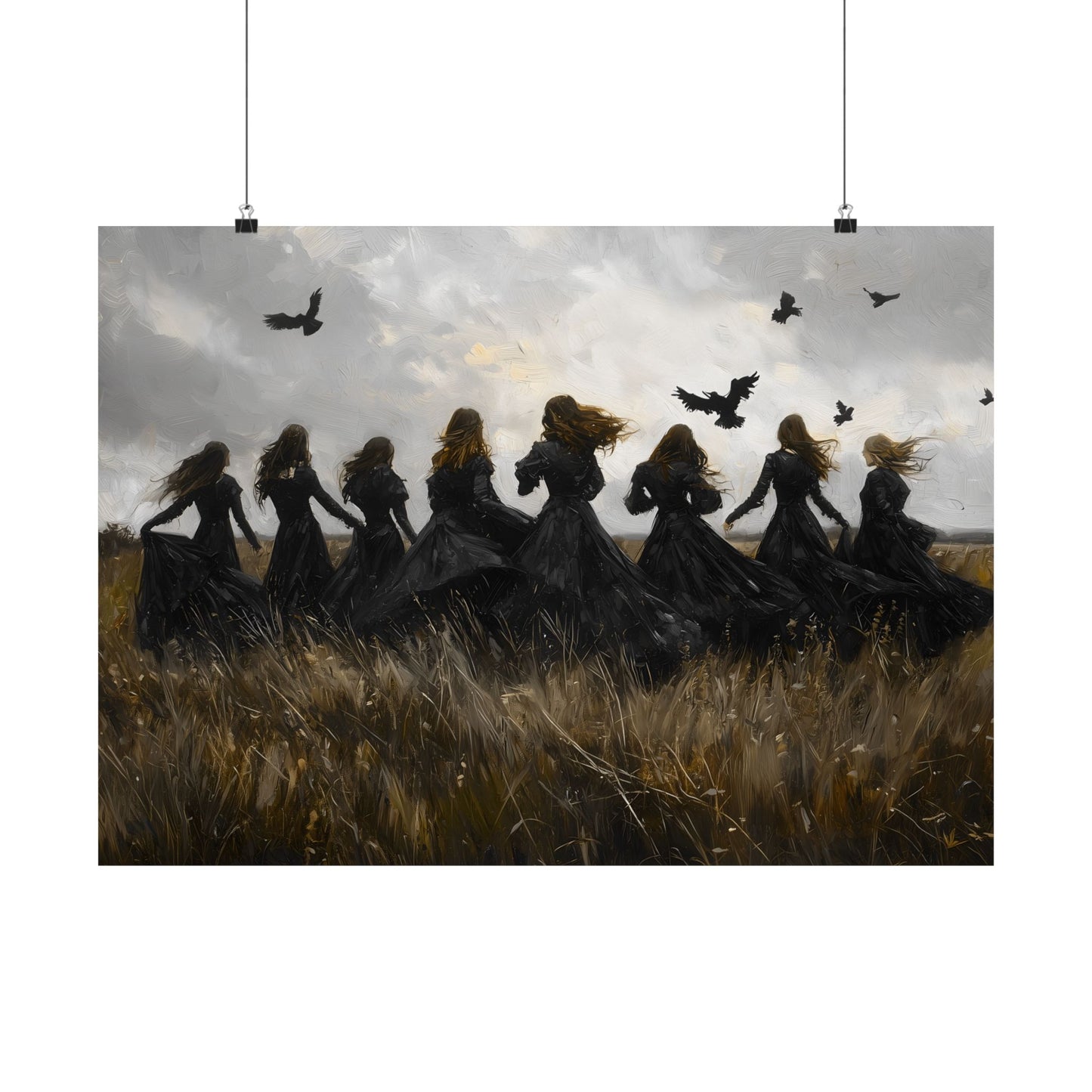 Witches Coven Art Print