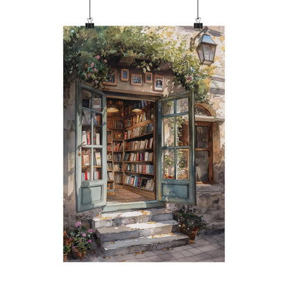 Book Shop Art Print