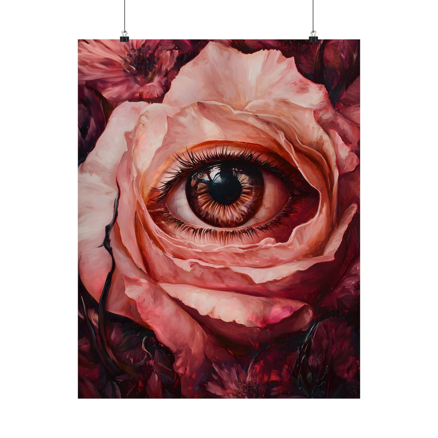 Floral Eye Art Print