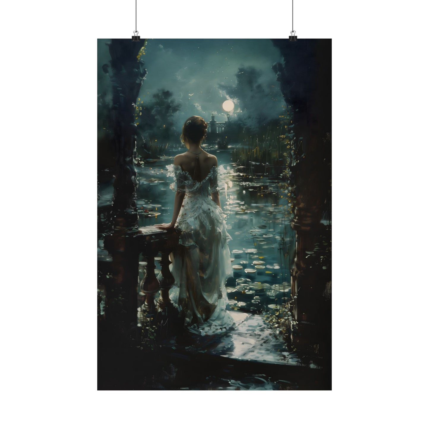 At Night Art Print