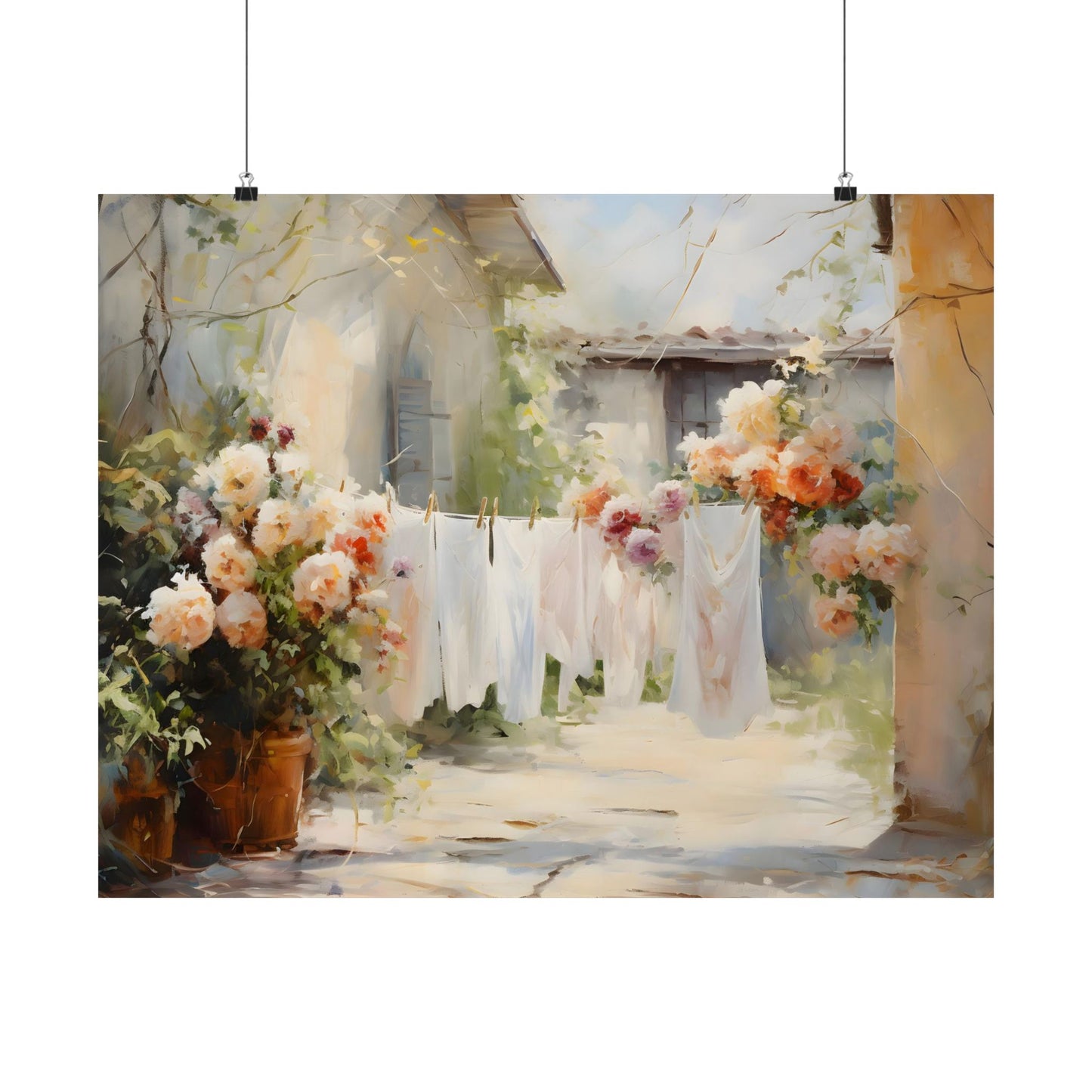 Laundry Art Print