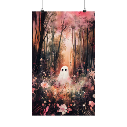 Floral Ghost Art Print