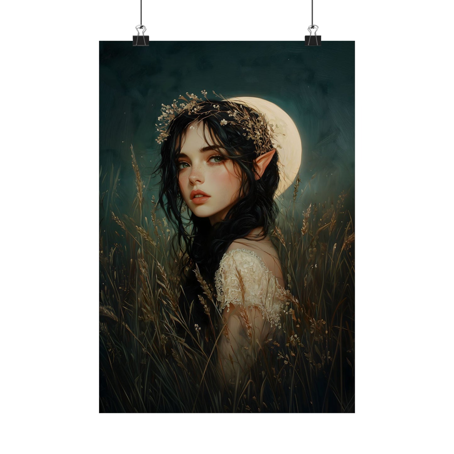 Elven Moon Art Print