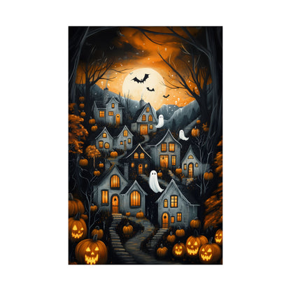 Halloween Town Art Print