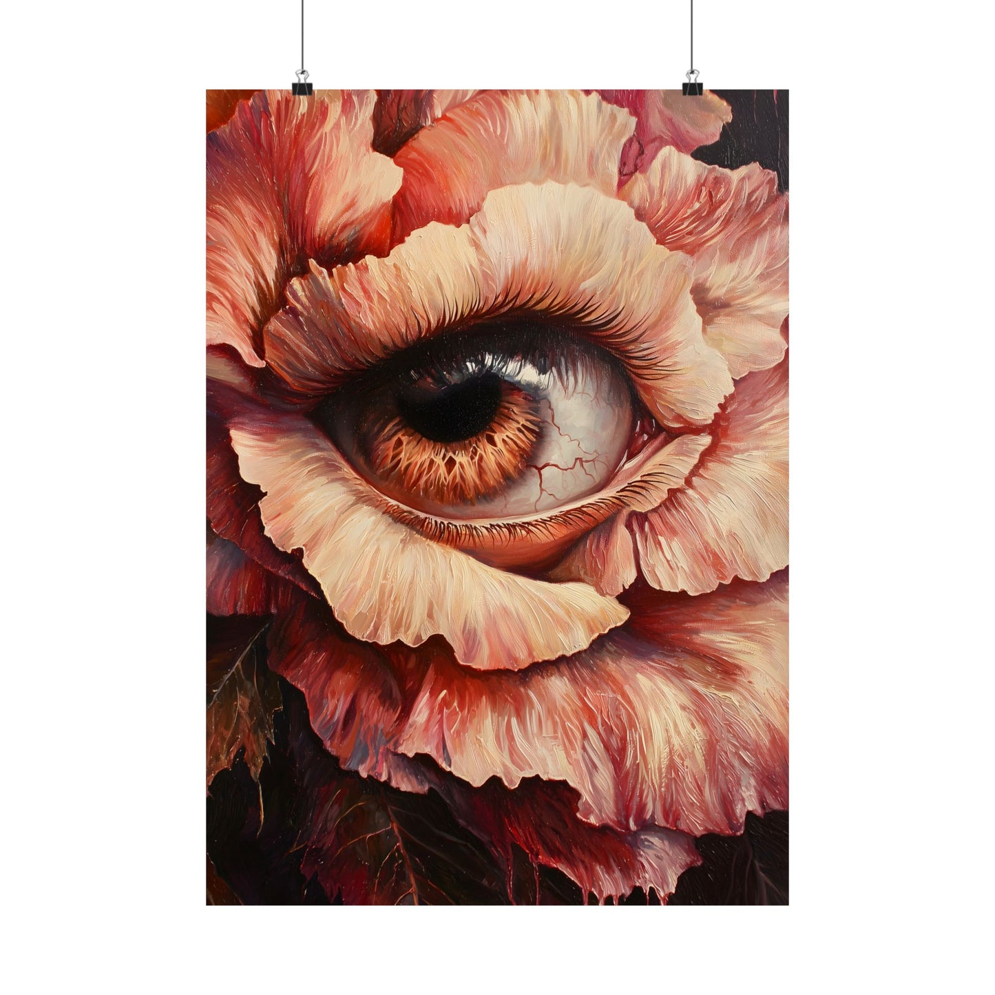 Floral Eye Art Print