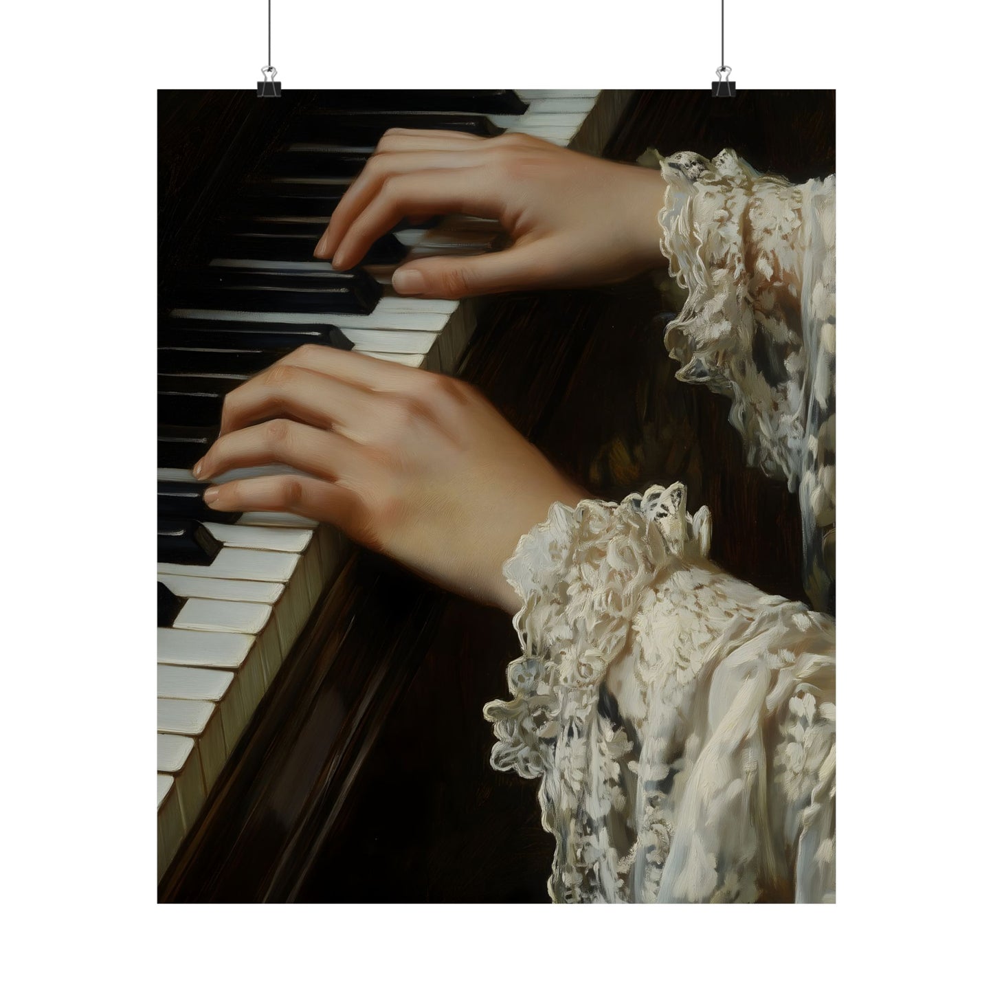 Piano Art Print