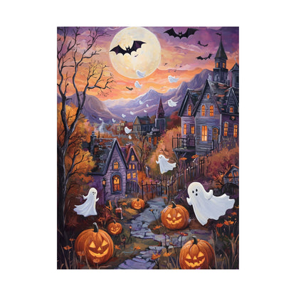 Halloween Town Art Print