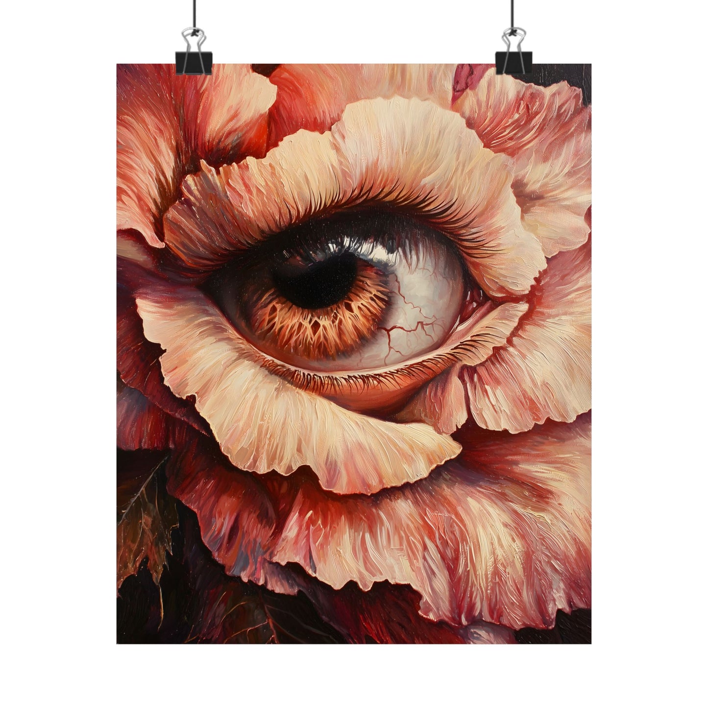 Floral Eye Art Print