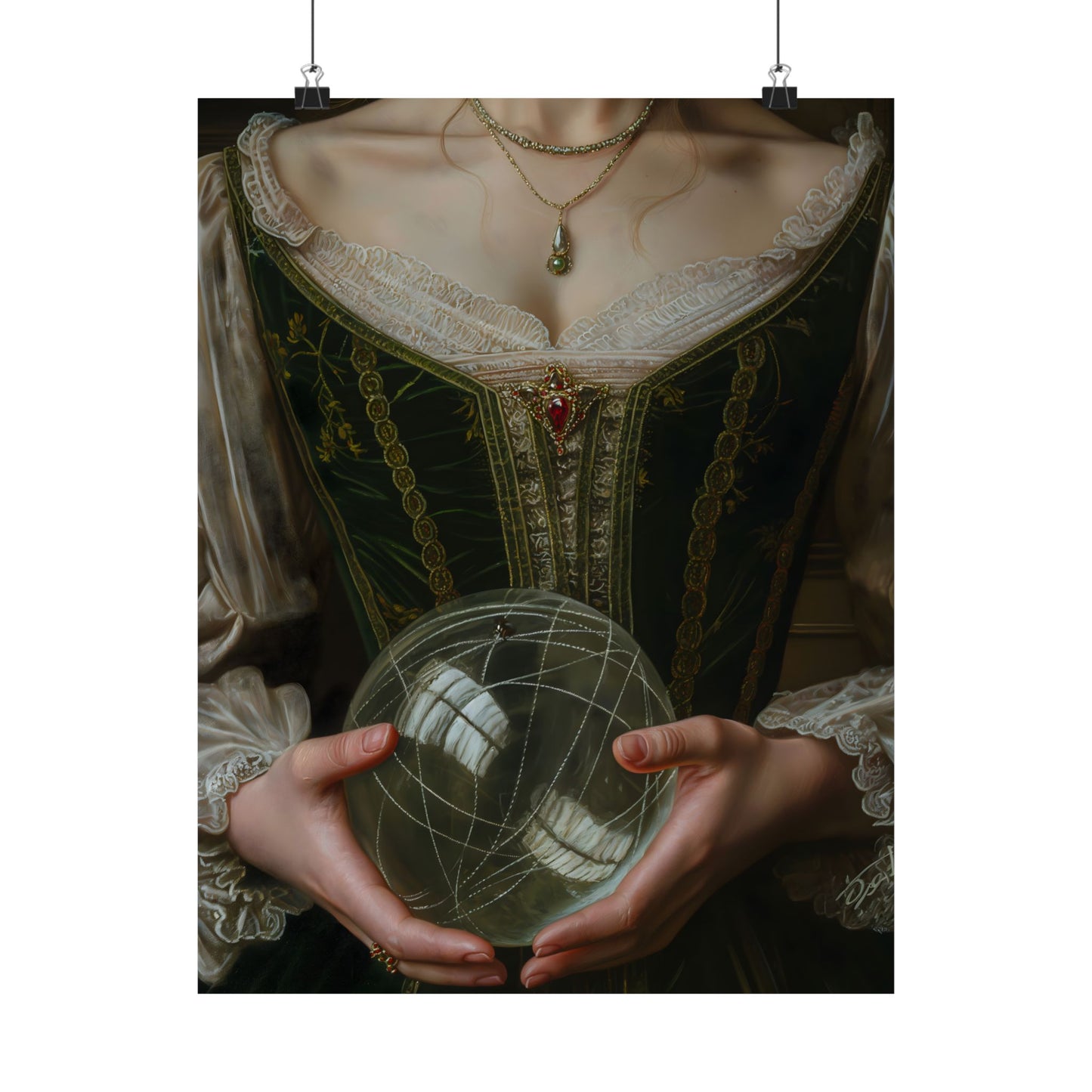 Glass Ball Art Print