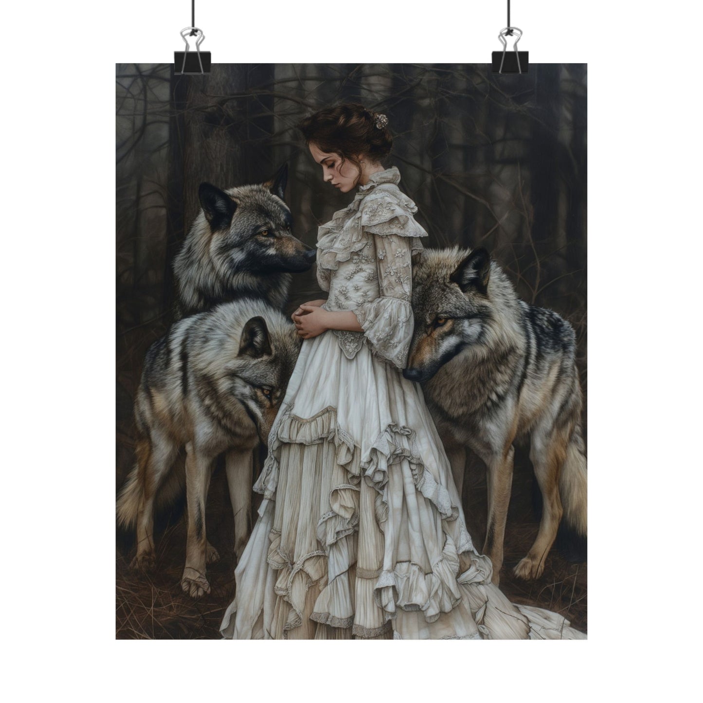 Wolves Art Print