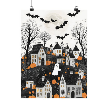 Halloween Town Art Print