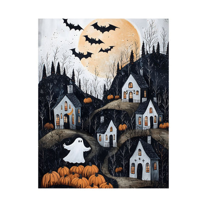 Halloween Town Art Print