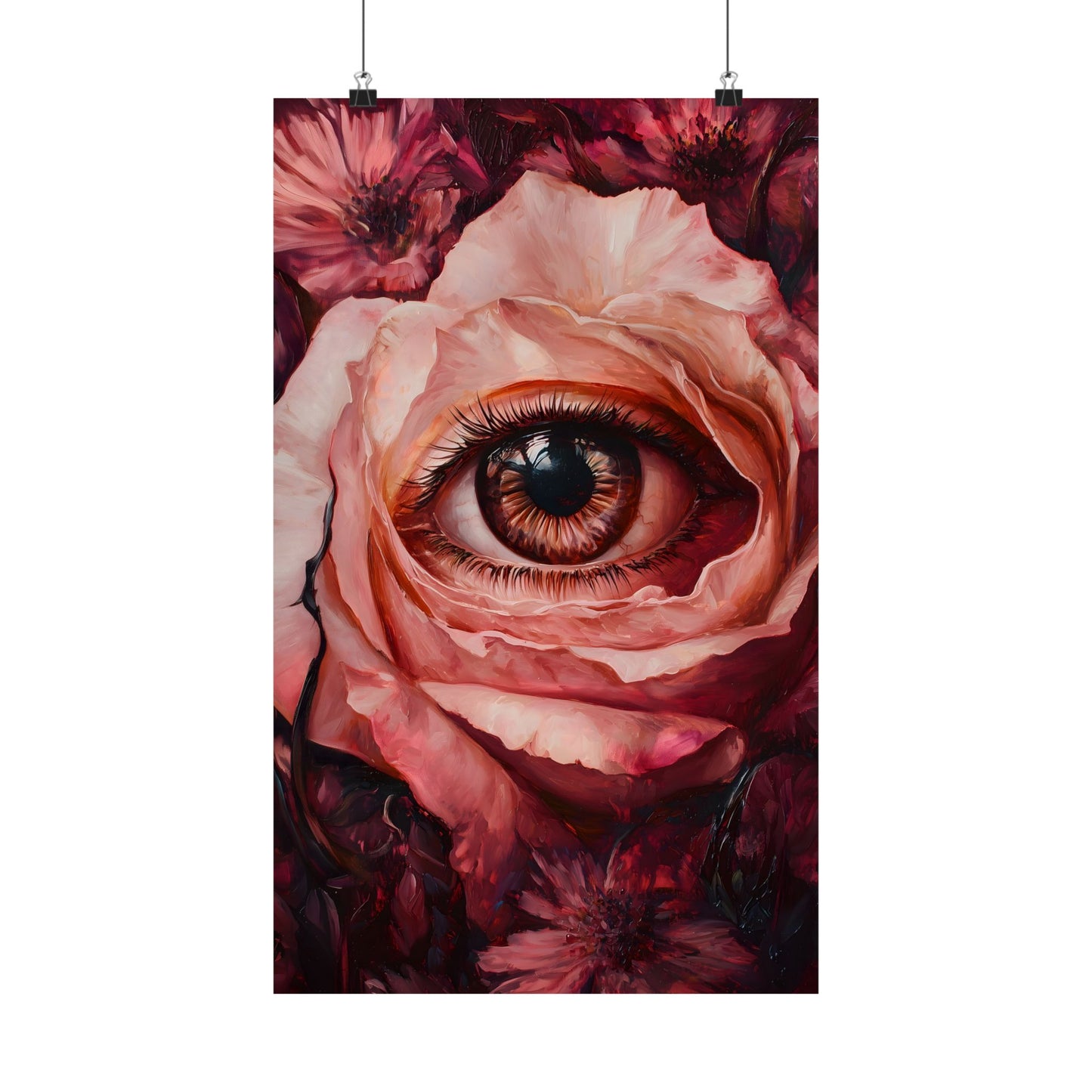 Floral Eye Art Print