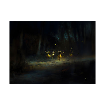 Fairies Forest Art Print