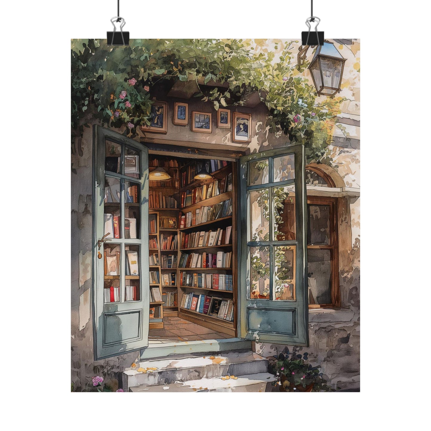 Book Shop Art Print