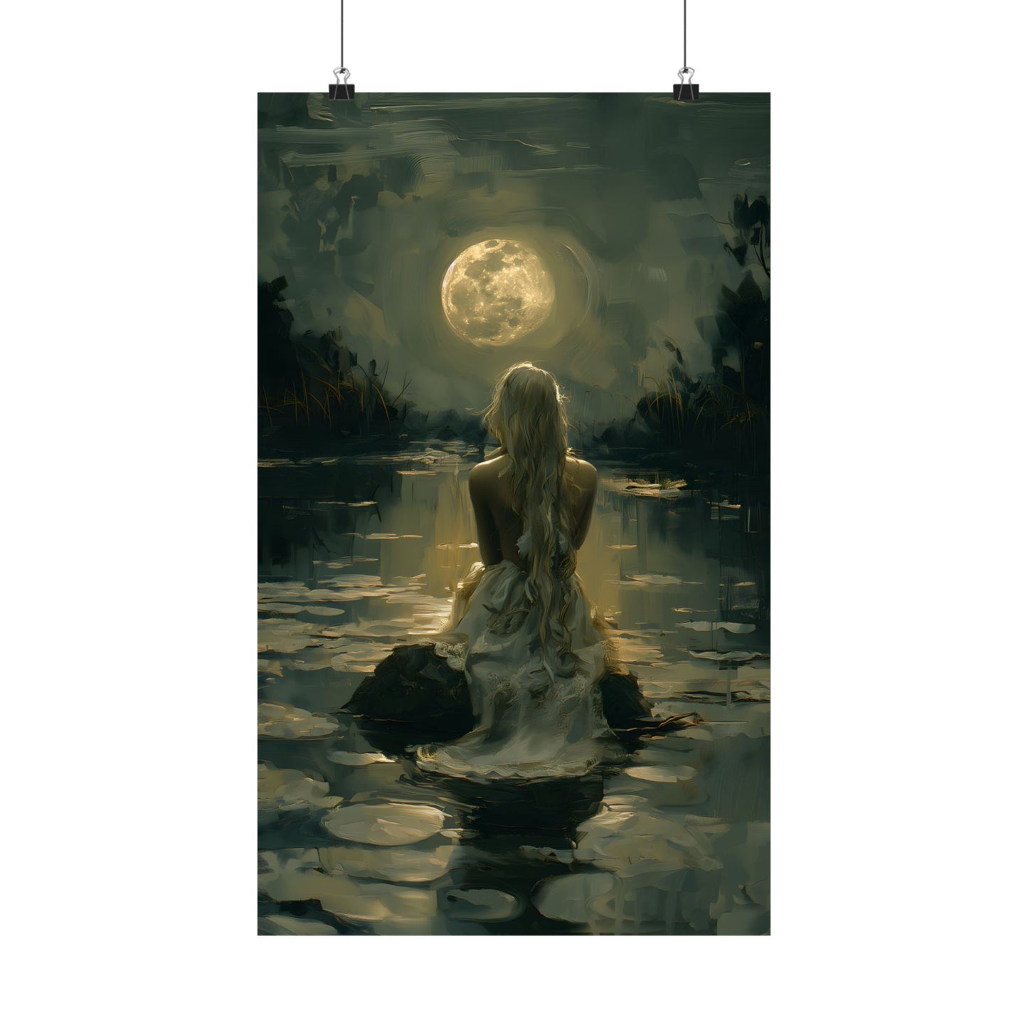 Full Moon Art Print