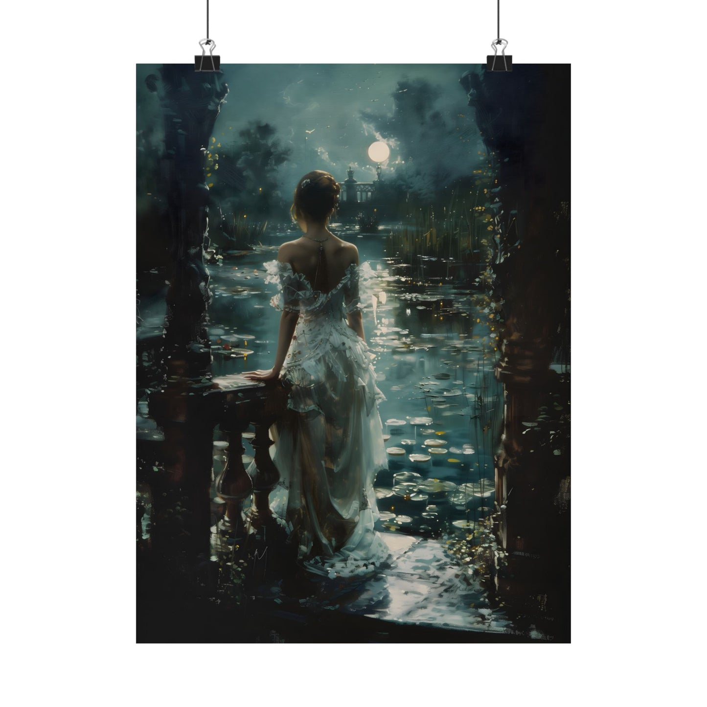 At Night Art Print