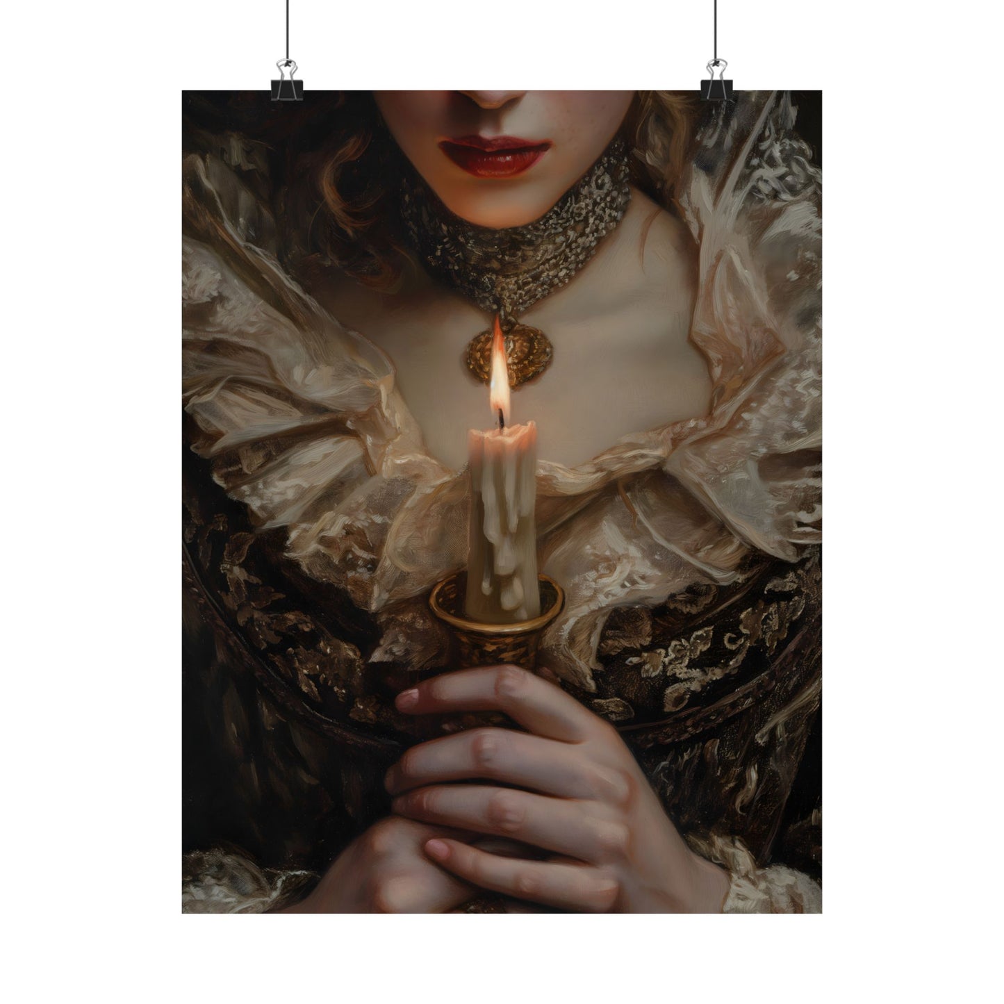 Candle Art Print