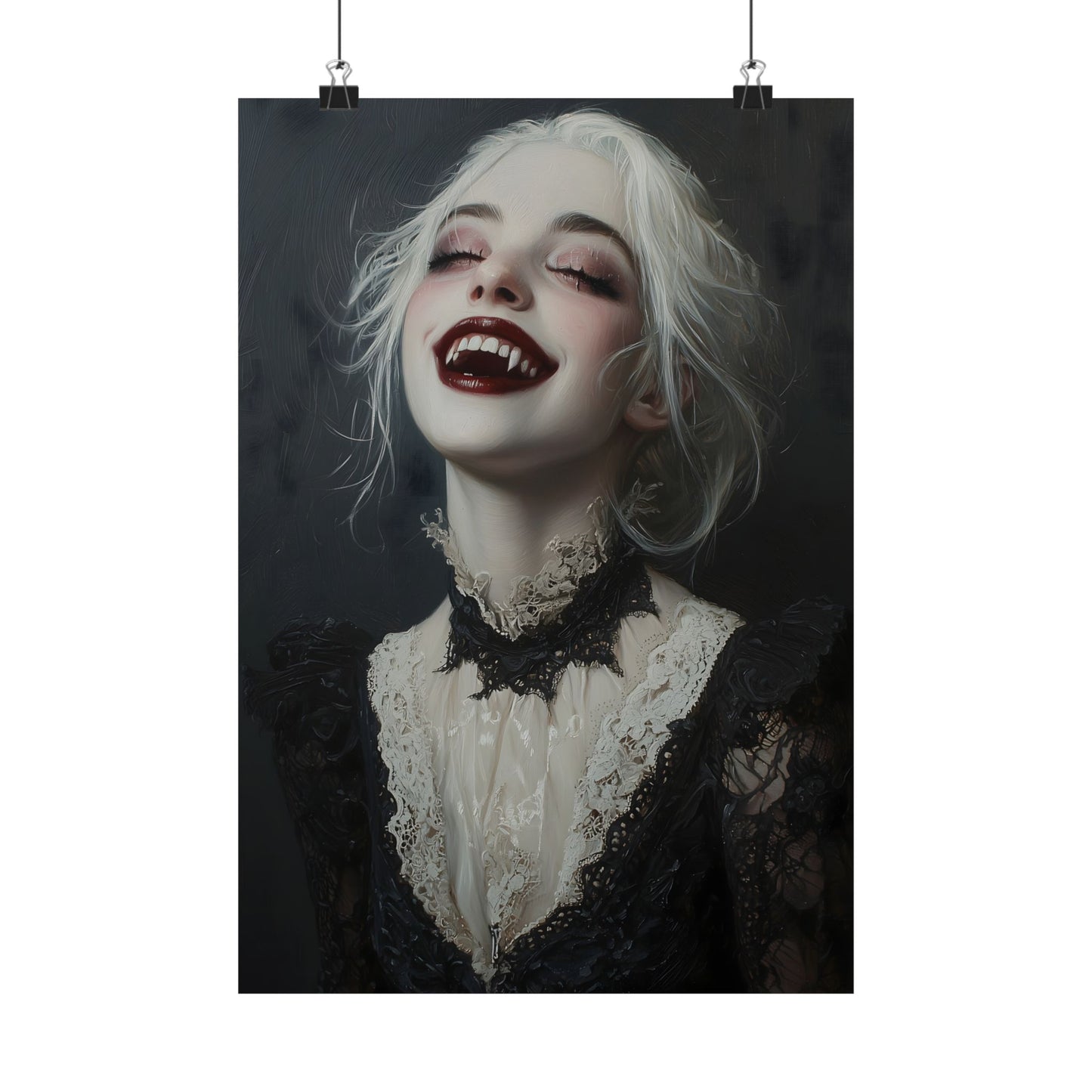 Vampire Girlie Art Print