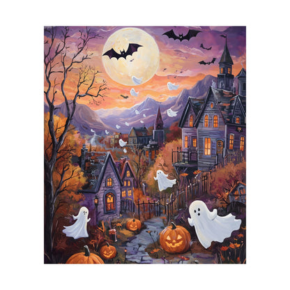 Halloween Town Art Print