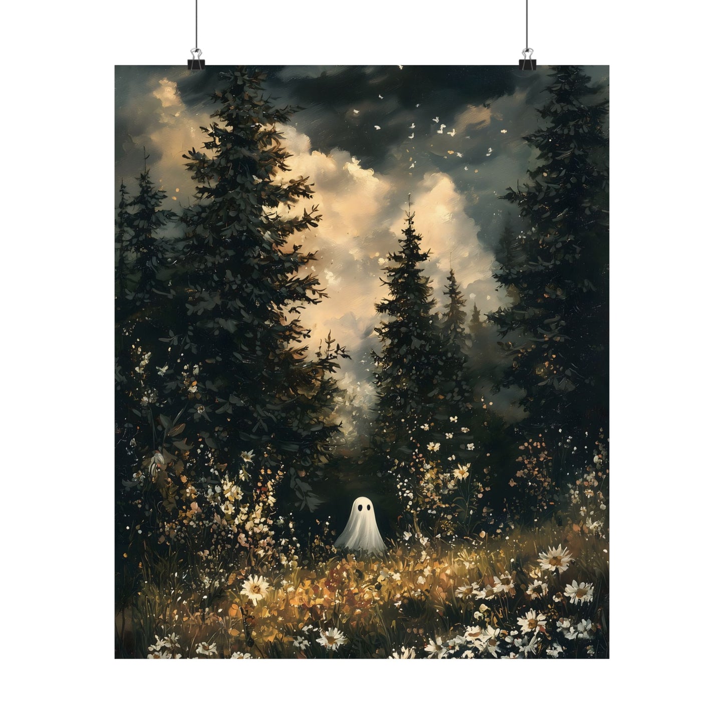 Whimsy Ghost Art Print