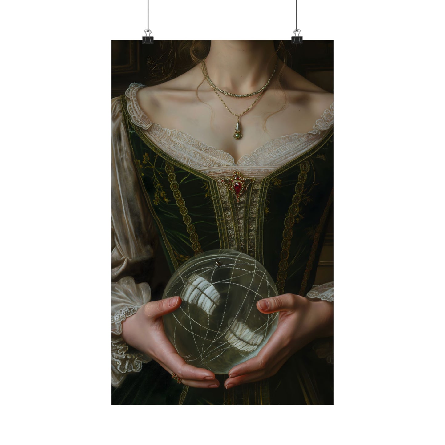 Glass Ball Art Print