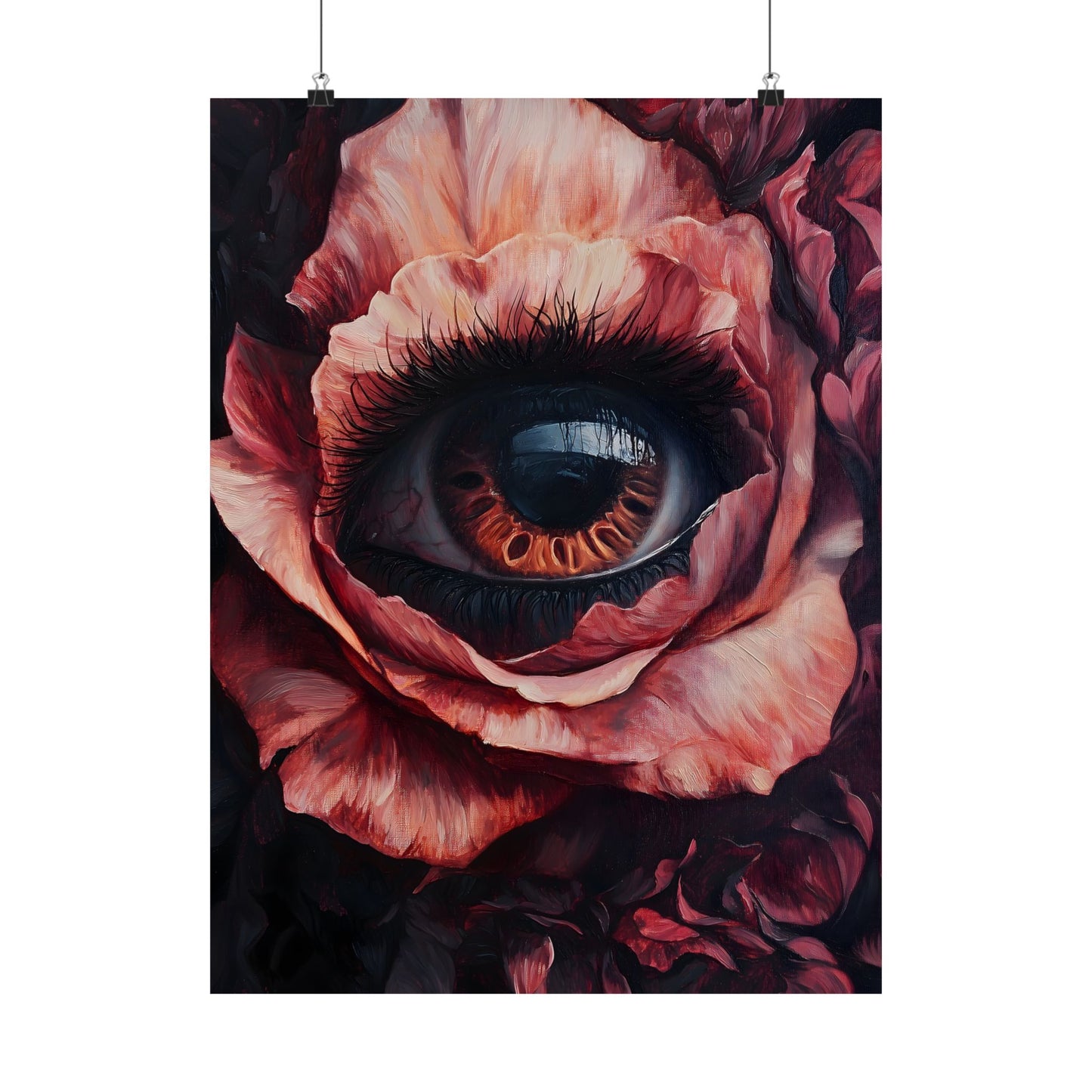 Floral Eye Art Print