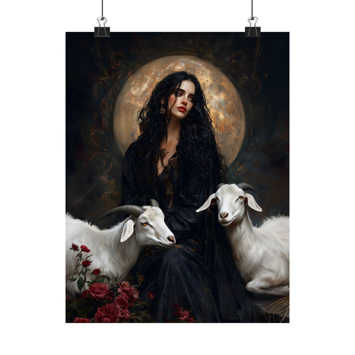 Goats Art Print