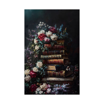 Stack of Books Art Print