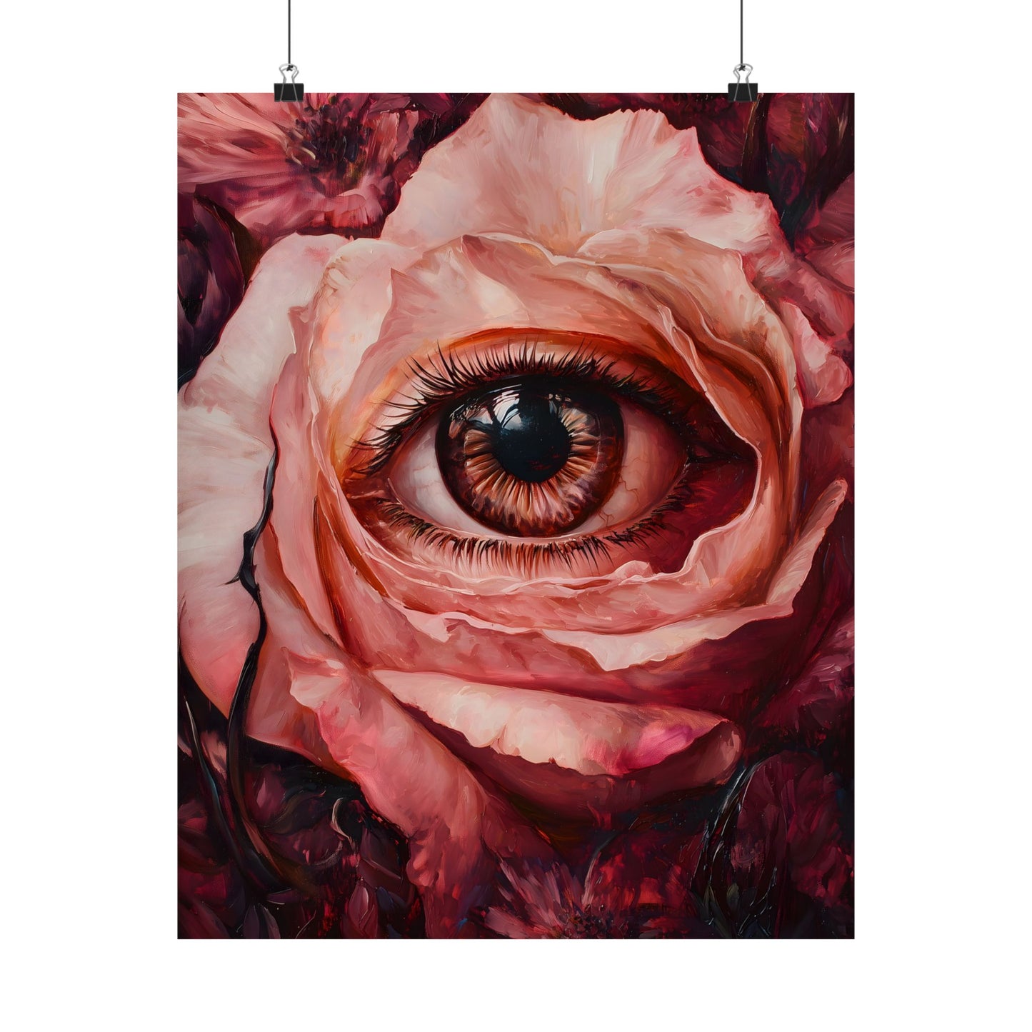 Floral Eye Art Print