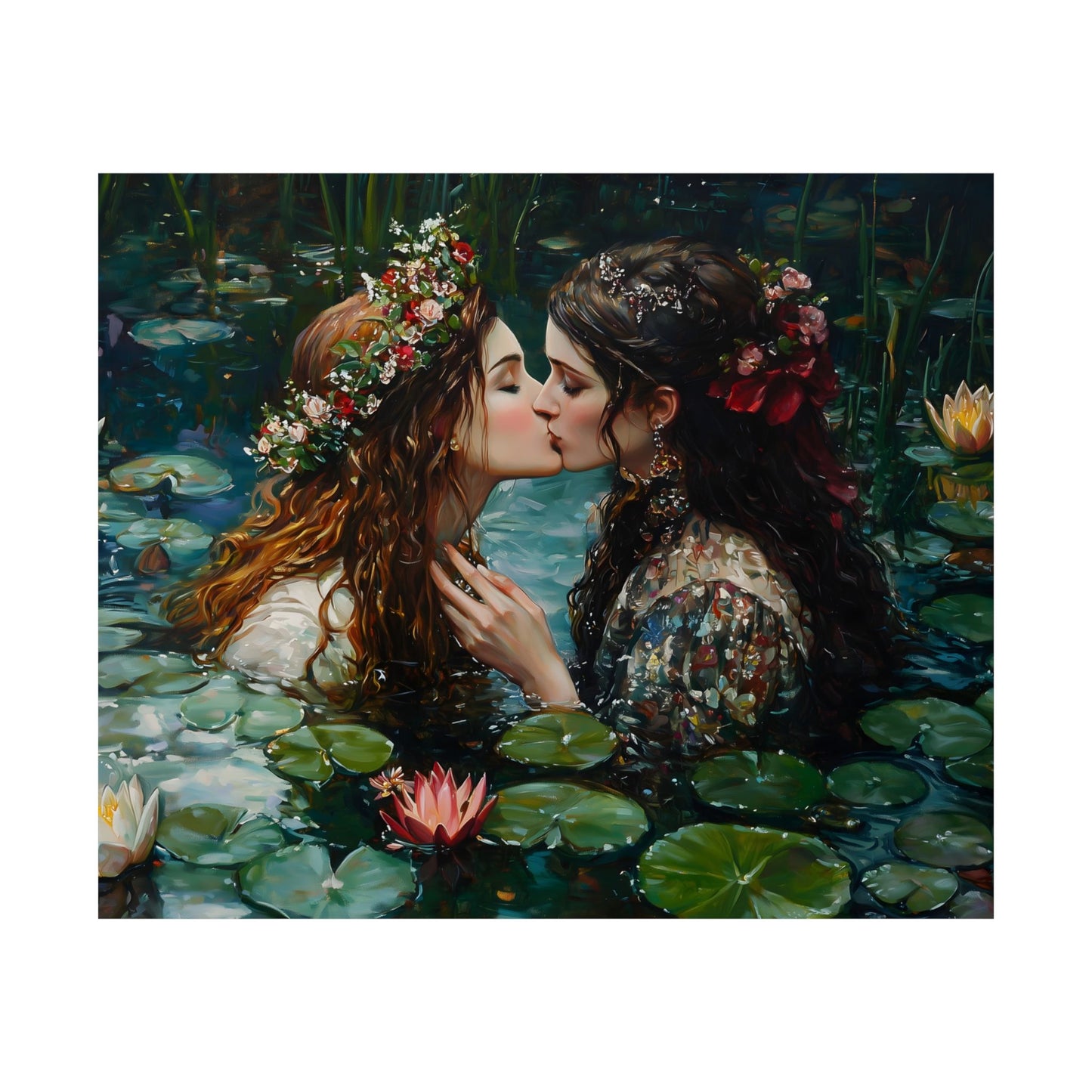 Love Lake Art Print