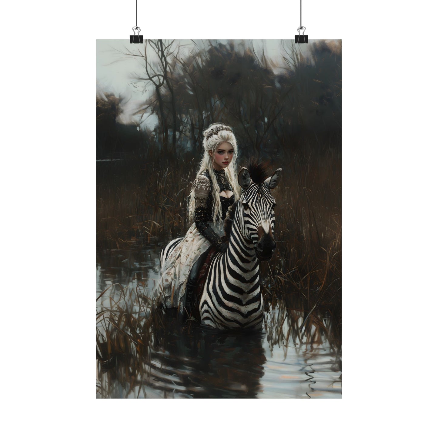 Zebra Art Print