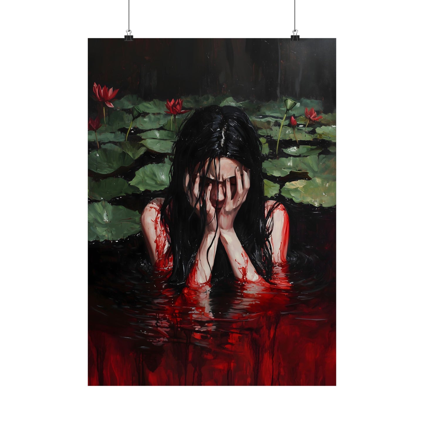 Blood Art Print