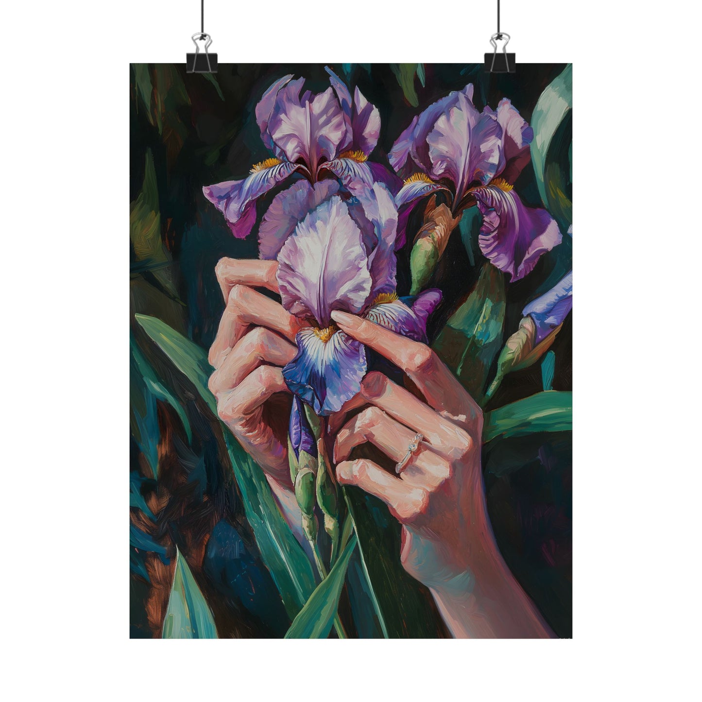 Iris Art Print