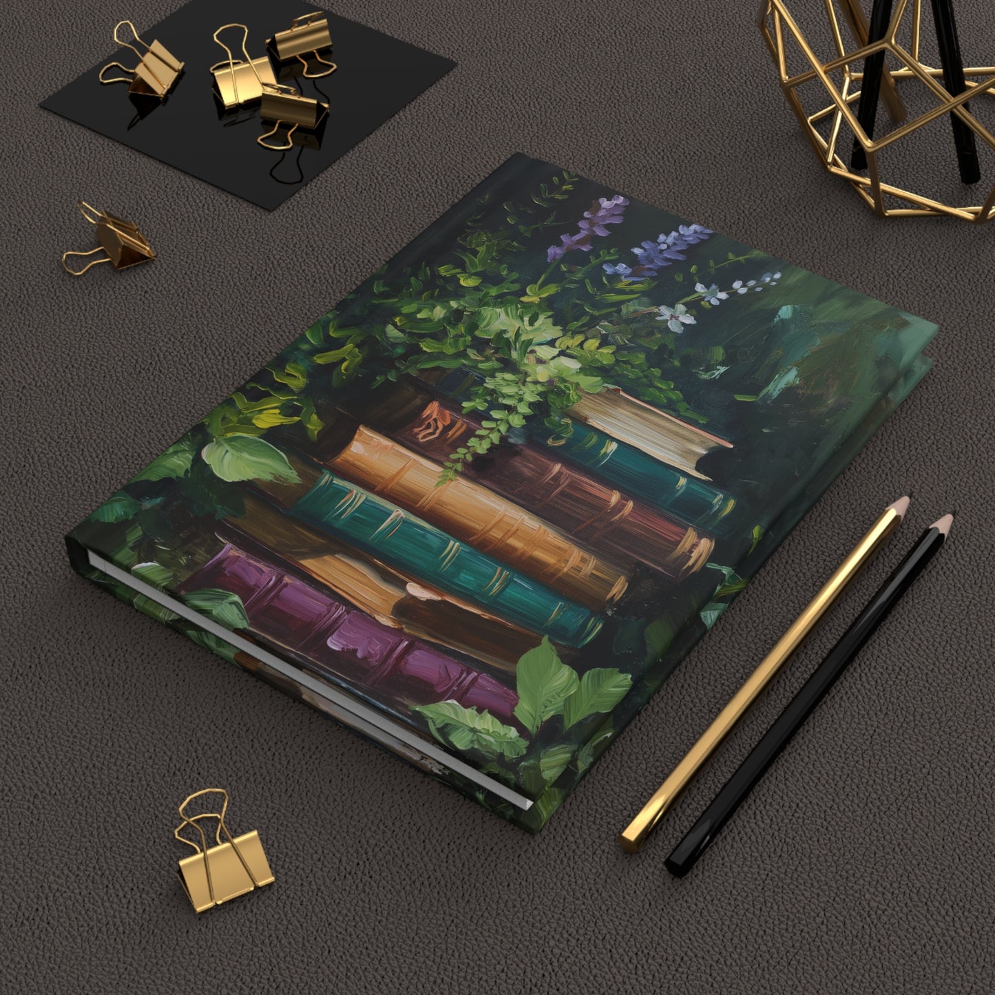 Bookish Hardcover Notebook