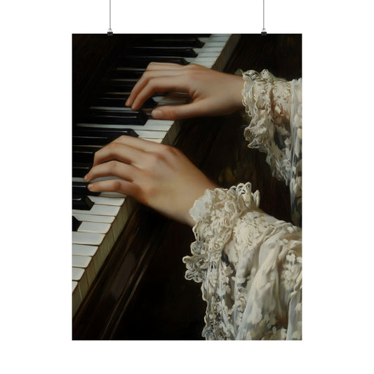 Piano Art Print