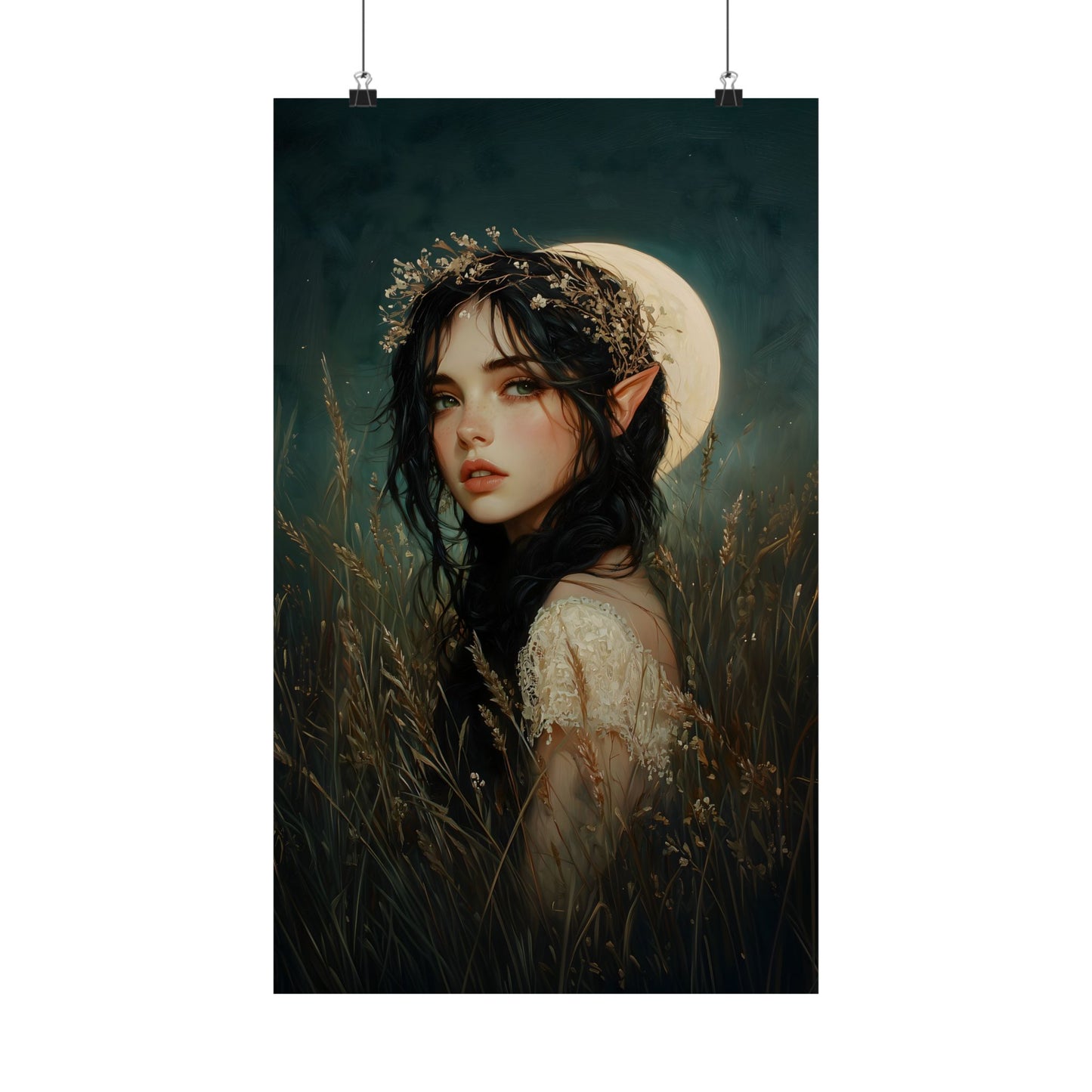 Elven Moon Art Print