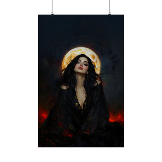 Moon Witch Art Print