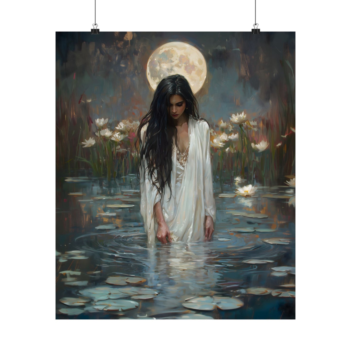 Full Moon Art Print