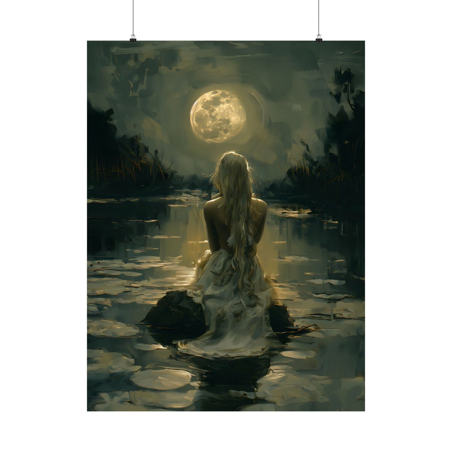 Full Moon Art Print