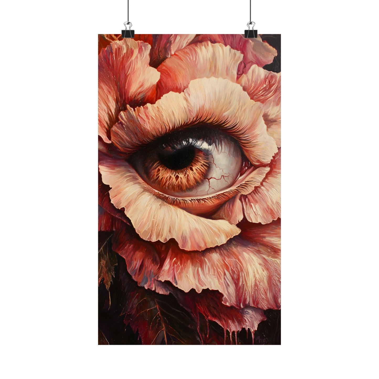 Floral Eye Art Print