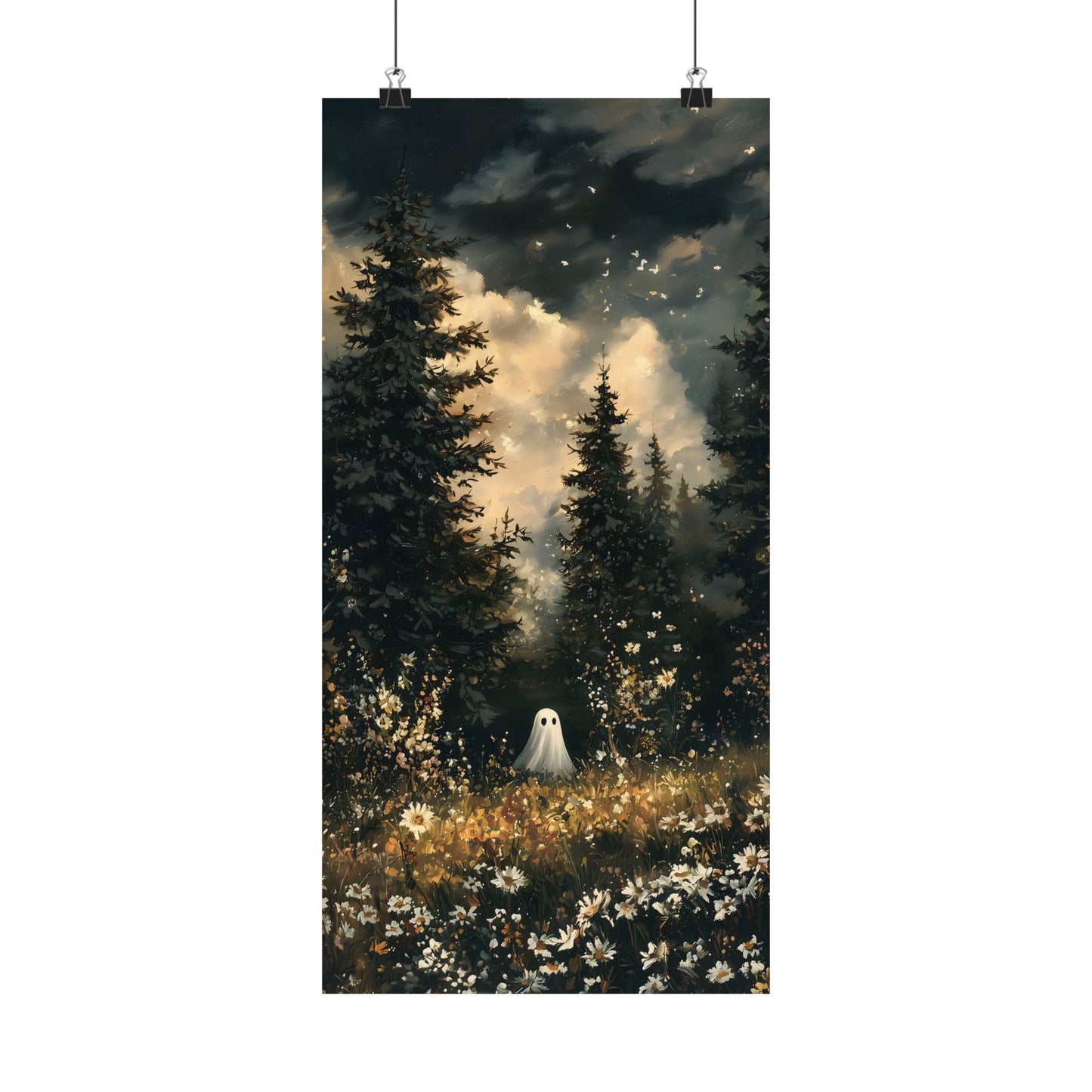 Whimsy Ghost Art Print