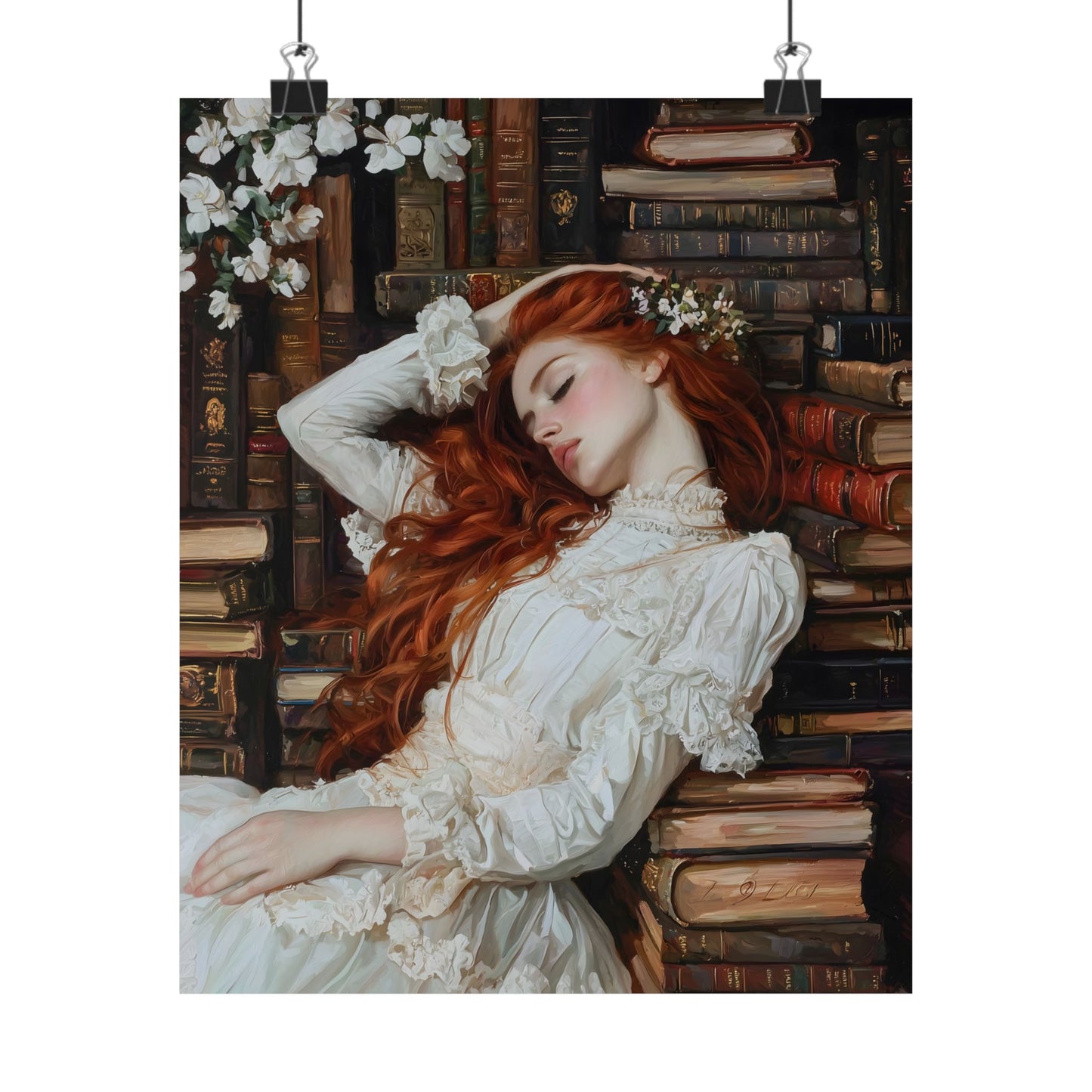 Book Dreamer Art Print