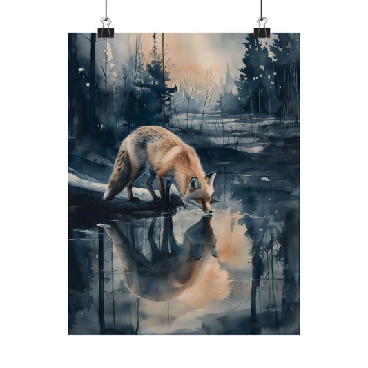 Fox at Evening