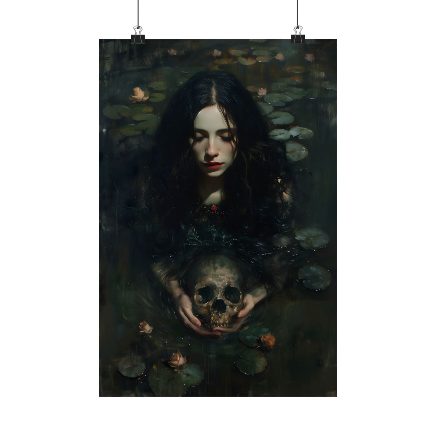 Dark Pond Art Print