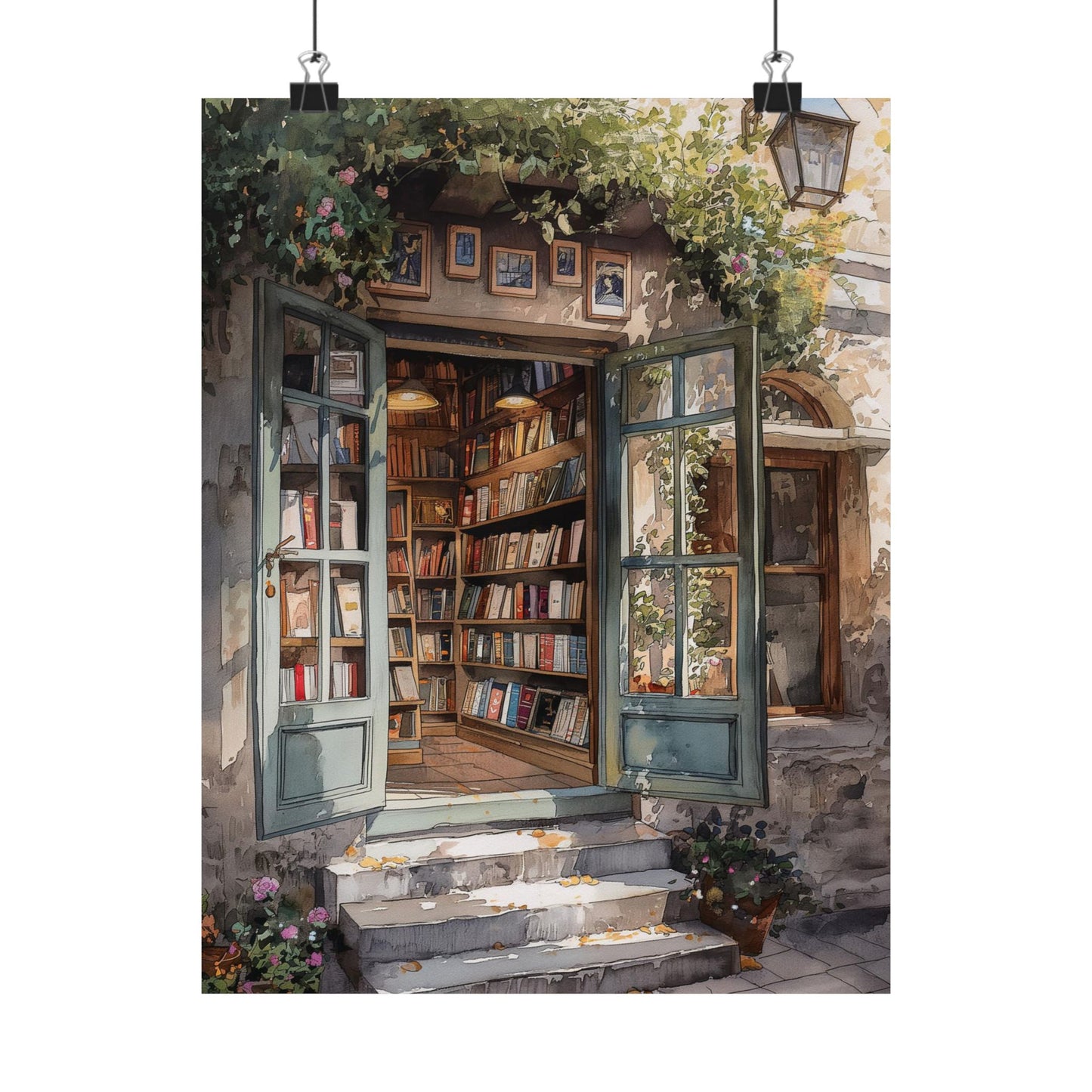 Book Shop Art Print