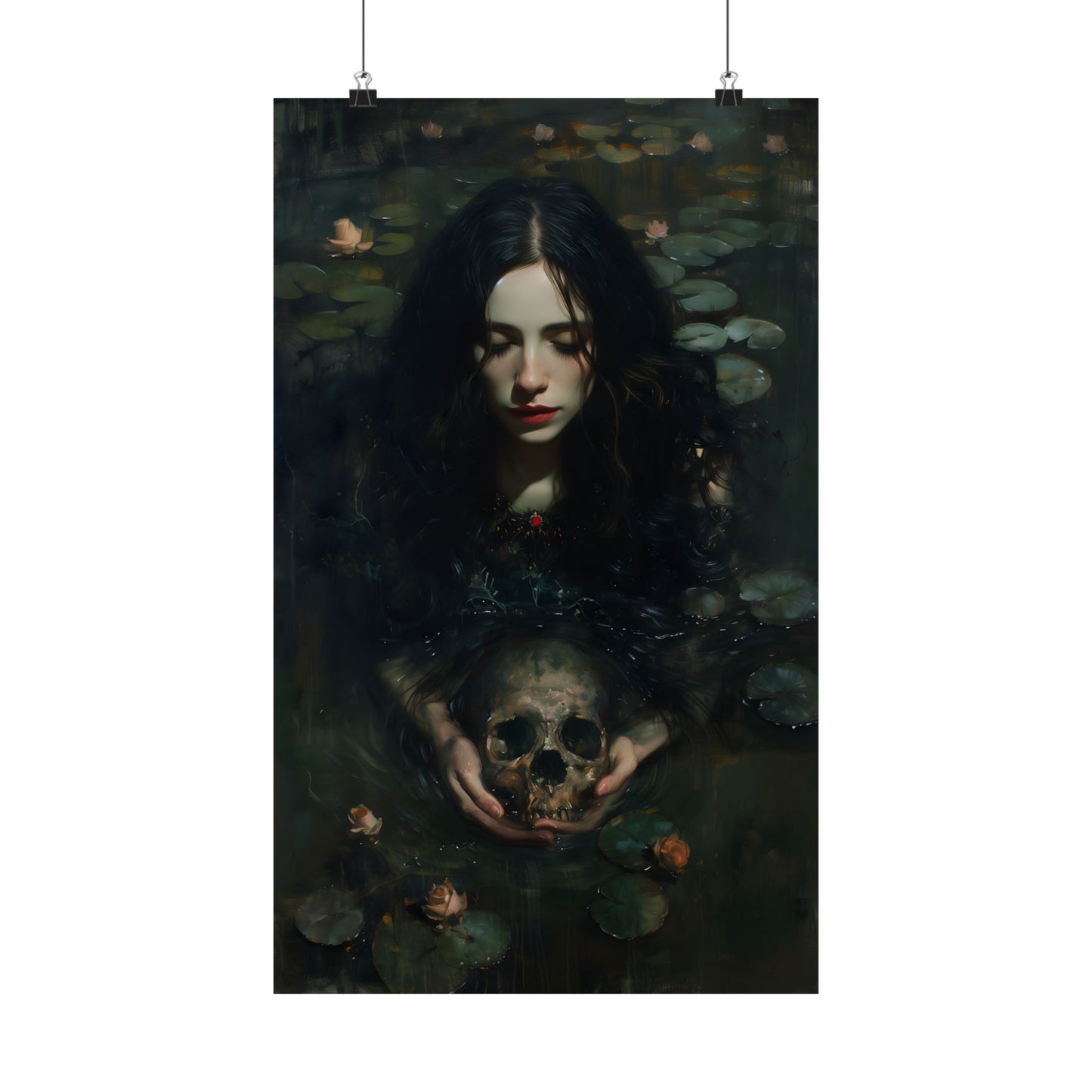 Dark Pond Art Print