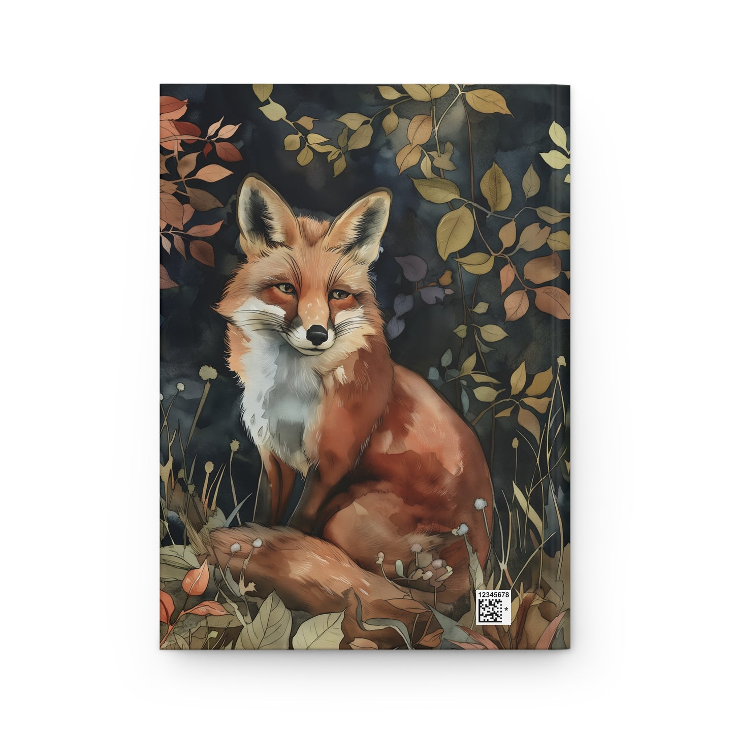 Fox Hardcover Notebook