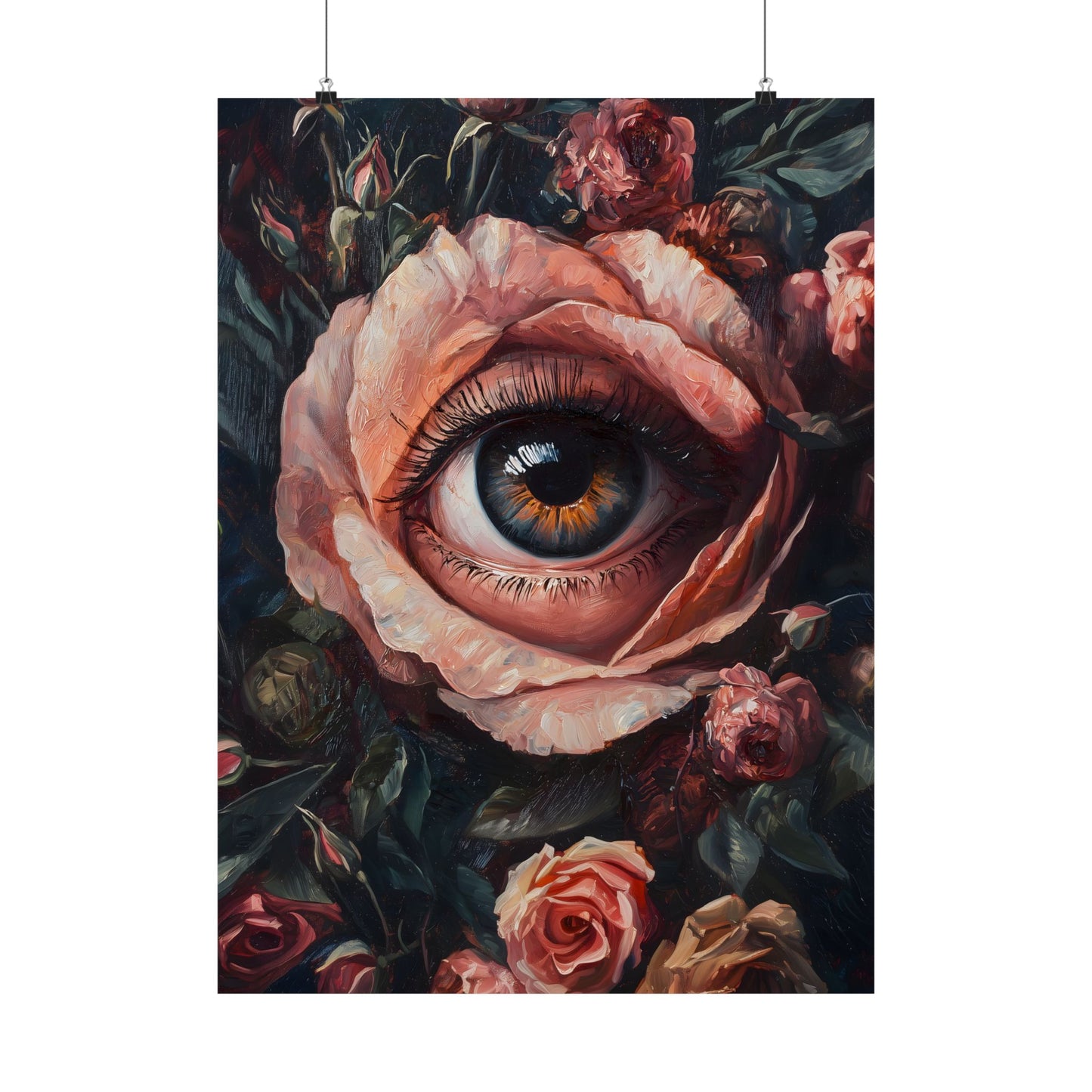 Floral Eye Art Print